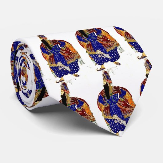 Krawatte Leons Bakst (Gerollt)