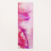 Krawatte magenta yogamatte (Vorderseite)