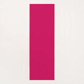 Krawatte magenta yogamatte (Rückseite)