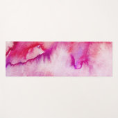 Krawatte magenta yogamatte (Vorderseite (Horizontal))