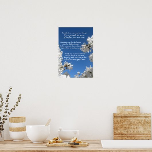 Krawatte Magnolia Poster (Küche)