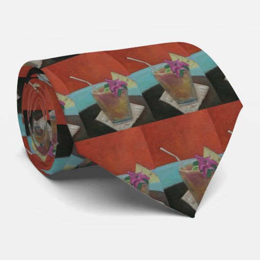 Krawatte "MAI Tai " (Gerollt)