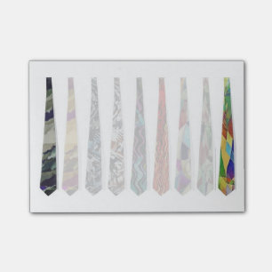 Krawatte Mann!2 Post-it Klebezettel