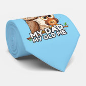 Krawatte : Mein Vater Mein Altes Ich (blau) (Gerollt)
