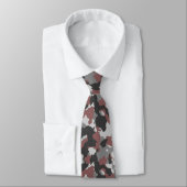 Krawatte Men Brown/Gray Camouflage (Gebunden)