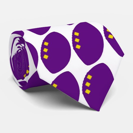 Krawatte Minnesotas Wikinger (Gerollt)