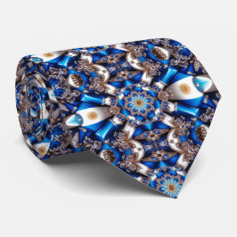 Krawatte mit argentinischem Farbdesign