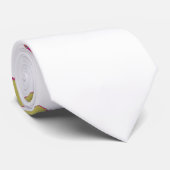 Krawatte mit Big Yellow Twirl (Gerollt)