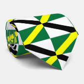 Krawatte mit der Flagge Monterey, Kalifornien (Gerollt)