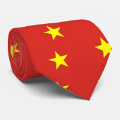 Krawatte mit der Flagge Vietnams (Gerollt)