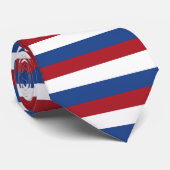 Krawatte mit der niederländischen Flagge (Gerollt)