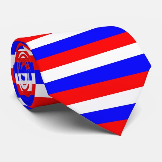 Krawatte mit der russischen Flagge (Gerollt)