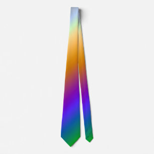 Krawatte mit diagonaler mehrfarbiger Abstufung