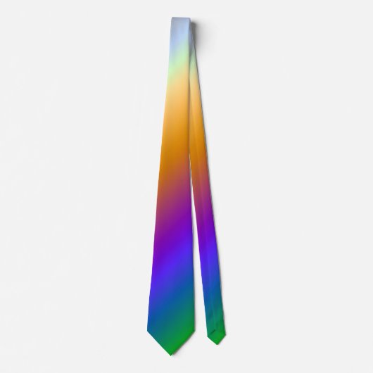 Krawatte mit diagonaler mehrfarbiger Abstufung (Vorderseite)