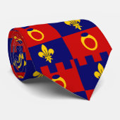 Krawatte mit Flagge von Montgomery County MD (Gerollt)