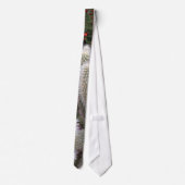 Krawatte mit Kaktus-Druck (Rückseite)