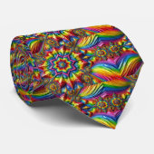 Krawatte mit LGBTQ-Farbdesign (Gerollt)