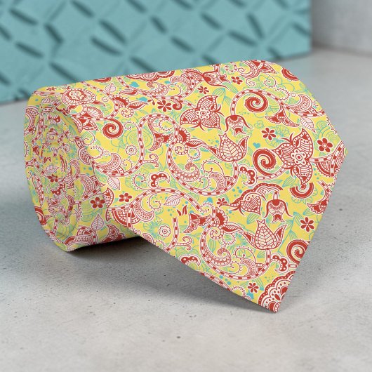 Krawatte mit Paisleymuster