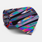 Krawatte mit polarisierten Farbbildern (Gerollt)
