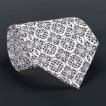 Krawatte mit schwarzem und weißem Herzen<br><div class="desc">Jede Krawatte,  die nicht vorn und hinten gedruckt wird,  kann von Ihnen so angepasst werden,  dass sie auch auf der Rückseite gedruckt werden kann. Scrollen Sie einfach nach unten und klicken Sie auf "Weiter anpassen" im Fenster Vorlagenzuordnung anpassen,  alle auswählen und kopieren und dann die Rückseite auswählen und einfügen.</div>