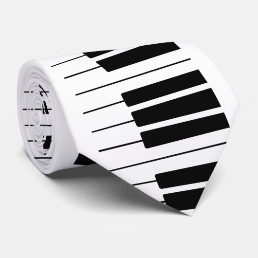 Krawatte mit Tastatur-Entwurf (Gerollt)