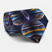 Krawatte mit Wabendesign (Gerollt)