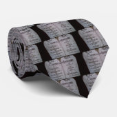 Krawatte mit zehn Geboten (Gerollt)