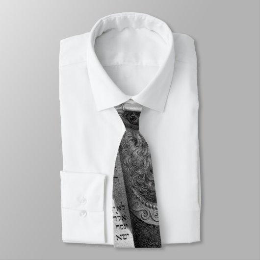 Krawatte "Moses and the Zen Gebote" (Gebunden)
