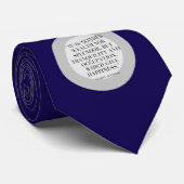 Krawatte motivierend Wohlstand und Glück (Gerollt)