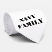 Krawatte Navy (Gerollt)