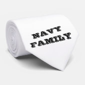 Krawatte Navy (Gerollt)