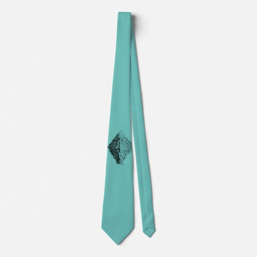 Krawatte Necktie - SCUTE Single Sturgeon (Vorderseite)