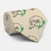 Krawatte niedlicher Igel (Gerollt)