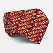 Krawatte Obama '08 - ausgezeichnet und elegant - (Gerollt)