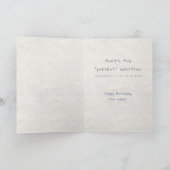 Krawatte, oder? karte (Innenseite)