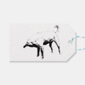 Krawatte-On-Curious Spark Geschenkanhänger (Vorderseite (Horizontal))