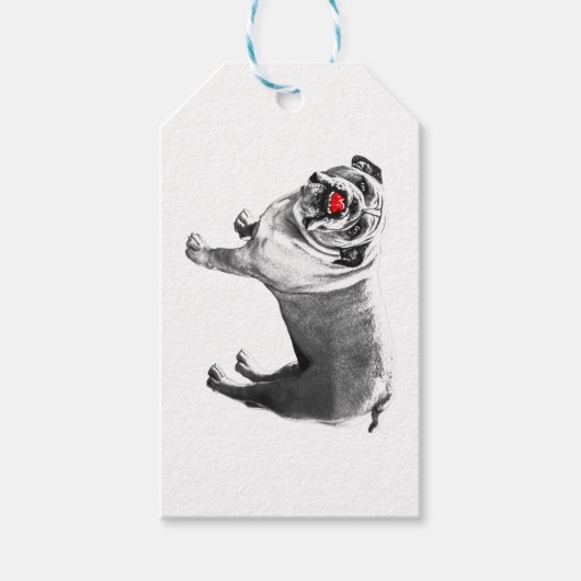 Krawatte-On Red Spark Geschenkanhänger (Vorderseite)