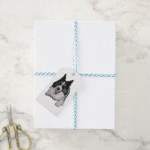 Krawatte-On Red Spark Geschenkanhänger (Mit Garn)
