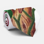 Krawatte Orchideen (Gerollt)