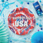 Krawatte Pappteller (Party)