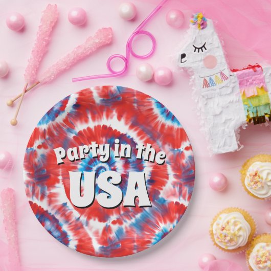 Krawatte Pappteller (Party)