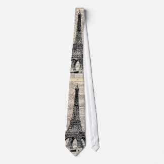 Krawatte, Paris, Vintag, Eiffel-Turm Krawatte