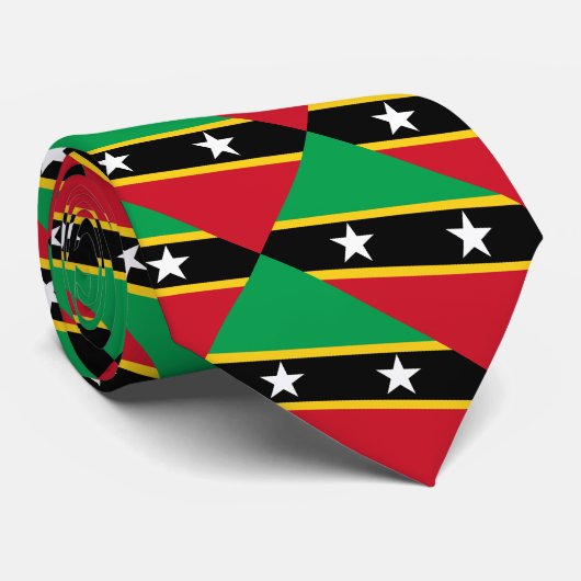 Krawatte Pauls McGehee "St. Kitts und Nevis" (Gerollt)