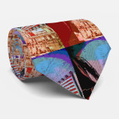Krawatte "peter max art style" (Gerollt)