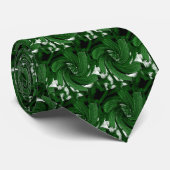 Krawatte Pinwheel - Grün (Gerollt)