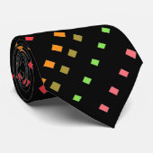 Krawatte Polka-Dot Squares (Gerollt)