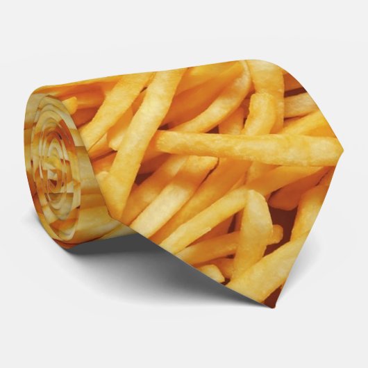 Krawatte, Pommes-Frites Krawatte (Gerollt)