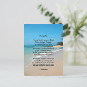 Krawatte Postkarte (Stehend Vorderseite)