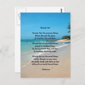 Krawatte Postkarte (Vorne/Hinten)