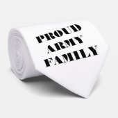Krawatte Proud Army (Gerollt)